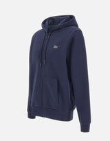 Felpa in cotone con zip e cappuccio SH9809 166 LACOSTE 