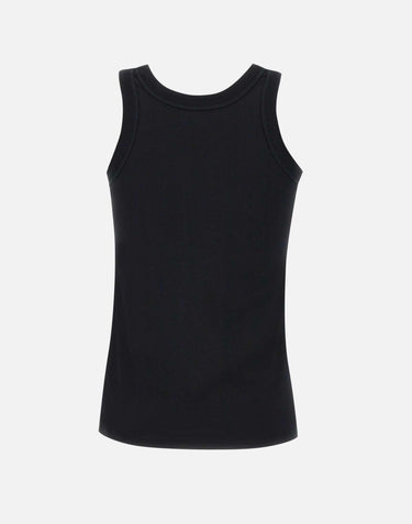 Top  "Pose" in cotone Supima POSO BLACK LOULOU DE SAISON 