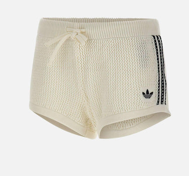 Shorts a maglia uncinetto KC6477 WHITE ADIDAS 