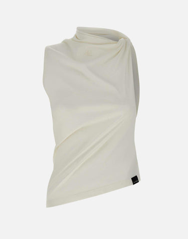 Top in cotone 125JDE125JS0107 0001 COURREGES 