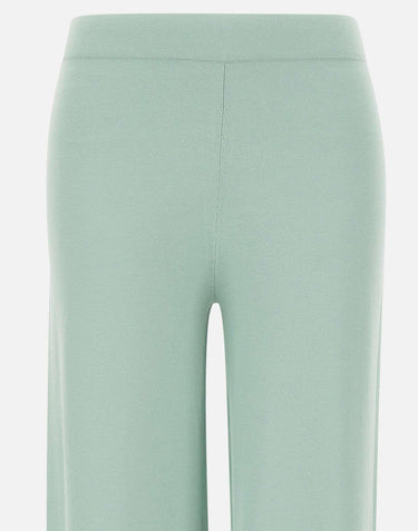 Pantaloni palazzo in maglia rasata 193915 239 KANGRA 