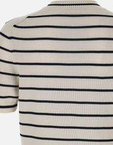 Maglia in cotone a righe 23165 18064005 GRAN SASSO 