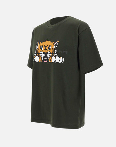 "Happy tiger t-shirt" FF65TS4514SG 51 KENZO PARIS 