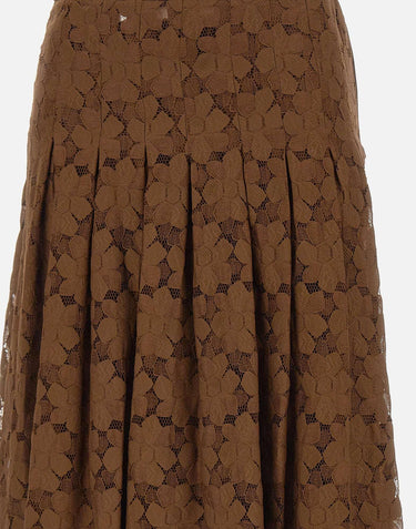 Gonna midi in pizzo 2616771011600 002 MAX MARA STUDIO 