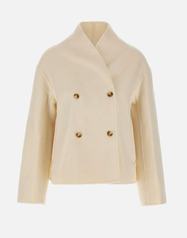 "Meyer coat" MEYER IVORY LOULOU DE SAISON 