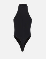 Body in jersey crêpe con dettaglio gioiello BO01761E2 110 ELISABETTA FRANCHI 