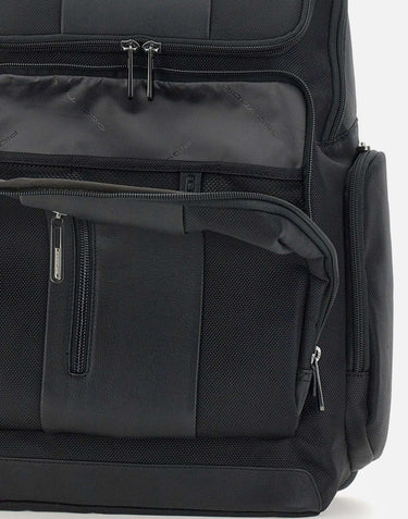 Zaino porta pc 15,6" in tessuto riciclato e pelle CA5477BR2 N PIQUADRO 