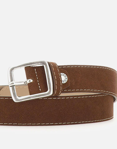 Cintura in pelle scamosciata CNK00972 CMCOGNAC GIANNI CHIARINI 