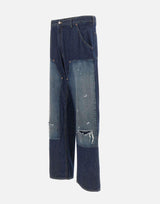 Jeans ampi con strappi SH0LA0049 M30055967 MM6 MAISON MARGIELA 