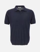 Polo in misto seta e cotone 300423 038 KANGRA 