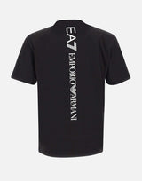 T-shirt "Logo Series" in jersey di cotone 7M000567 AF10375MC001 EA7 