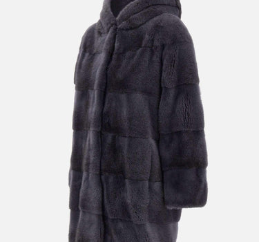 Pelliccia in visone GIACCAVISONE GRIGIO FRAME 