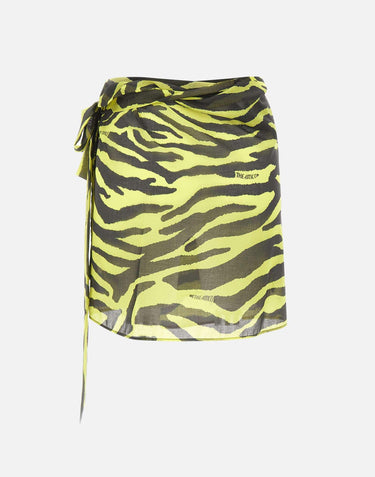 Pareo con stampa zebra 260WCR00139 CCC134PR166 THE ATTICO 