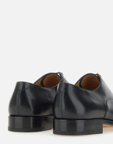Stringate "F.J Lav. GY" in pelle 765NERO CU08 DUCA DEGLI ABRUZZI 