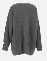 Maglia over con cuciture a contrasto S52HN0016 M13289859M MM6 MAISON MARGIELA 