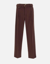 Pantaloni ampi in viscosa BP203 VI029BN DROLE DE MONSIEUR 