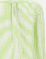 Camicia over in lino a righe 211A96158 001 POLO RALPH LAUREN 