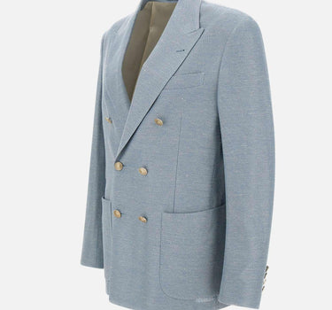 Blazer in lino e cotone K70GIAA06 TES0K10008 ELEVENTY 