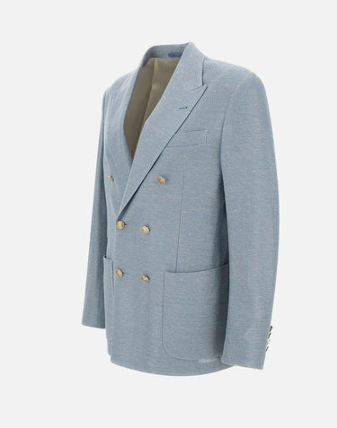Blazer in lino e cotone K70GIAA06 TES0K10008 ELEVENTY 
