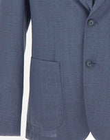Blazer slim fit in lana vergine 50561991 466 BOSS 