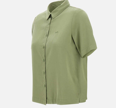 "Fluid fabric shirt" S35230 84 SUN68 