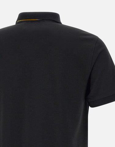 "Print under collar polo shirt" A35115 11 SUN68
