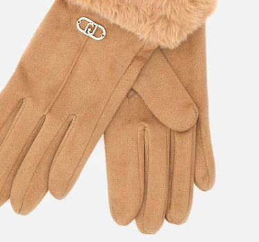 Guanti effetto scamosciato 2F5063T0300 00070 LIU-JO 