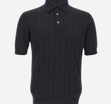 Polo in crepe di cotone PL1MC CR14C990 FILIPPO DE LAURENTIIS 