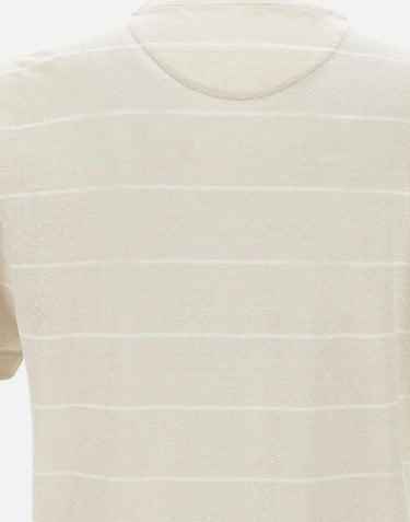 T-shirt in lino e cotone K75TSHK12 TES0K03702 ELEVENTY 