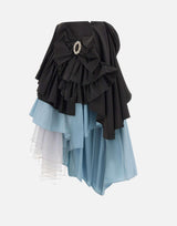 Gonna a strati VAQ11S010 BLKBLUE VAQUERA 