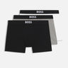 Set 3 boxer in cotone stretch 50544263 999 BOSS 