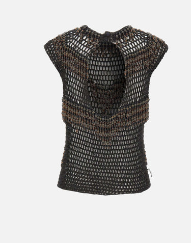 Top "Amaranto" SBS6AMARANTO BLK BLESS 