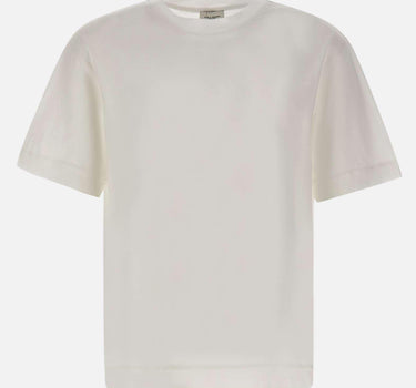 T-shirt over in cotone F0134054 1101 PAOLO PECORA 