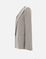 Blazer sartoriale asimmetrico "Suna" SUNA GREY LOULOU DE SAISON 