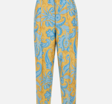 Pantaloni in seta WREA0039 99SA1G6X0841 ETRO 