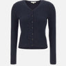 Cardigan in lana stretch V202879925 510TWN VINCE. 