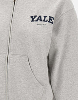 Felpa con zip "Yale" ST088611678GY03 HEATHGRAY SPORTY & RICH 