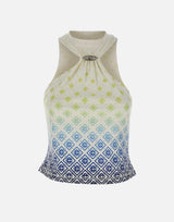 Top "Printed Draped" WSS26JTS071 01 CASABLANCA 