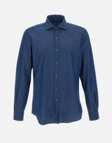 Camicia Regular in Denim NCMA150115LMJP U207 FAY 