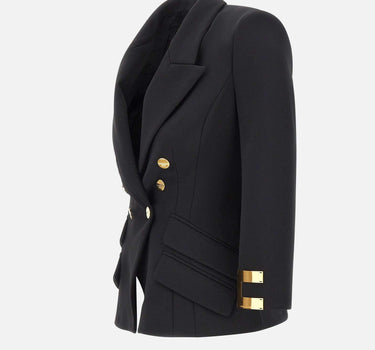 Blazer con placche logo GI26866E2 110 ELISABETTA FRANCHI 