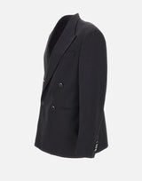 Blazer doppiopetto relaxed fit in fresco lana stretch 4032G2002Y 26000099 MANUEL RITZ 