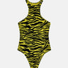 Costume intero zebrato 260WBA00005 PAA116PR166 THE ATTICO 