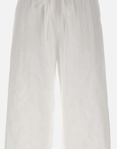 Pantaloni "Macao" MACAO WHITE LOULOU DE SAISON 