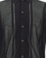 Camicia in maglia di misto seta A033F200 9000 PAOLO PECORA 