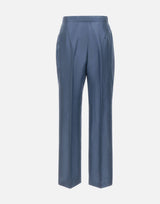 Pantalone in seta 2616131054600 019 MAX MARA STUDIO ELEGANTE 