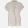 Blazer in maglia smanicato 194107 001 KANGRA 
