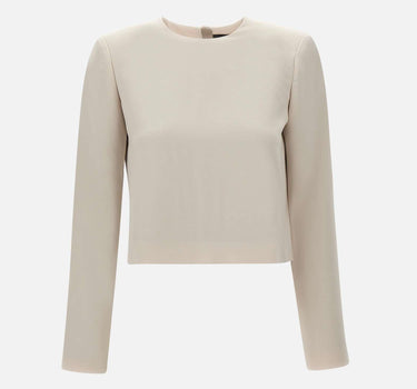 Blusa in crepe N1109510 B13 THEORY 