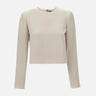 Blusa in crepe N1109510 B13 THEORY 