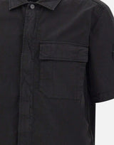 Camicia in twill di cotone biologico stretch 1100025S0A10 V0029 STONE ISLAND 