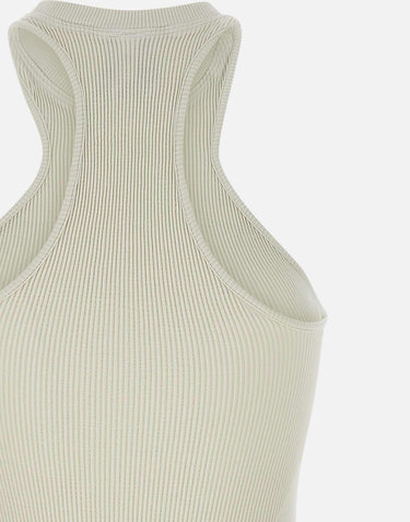 "Ribbed jersey tank top" PS25441200 000 ANDREADAMO 